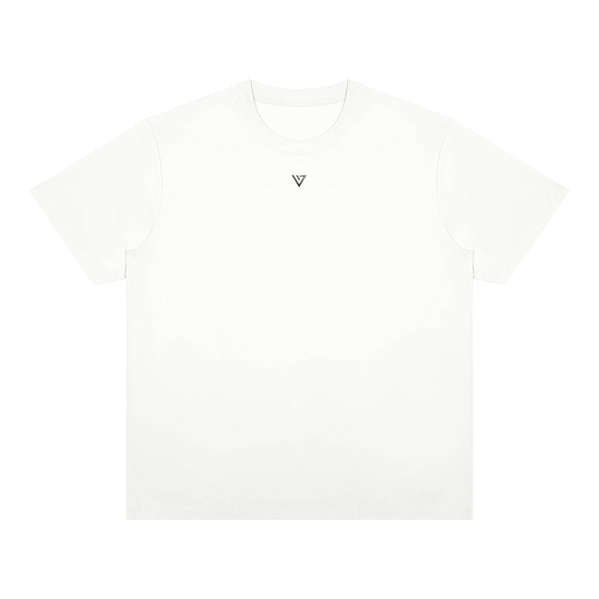 Cobalt Heavyweight T-Shirt — White — Front