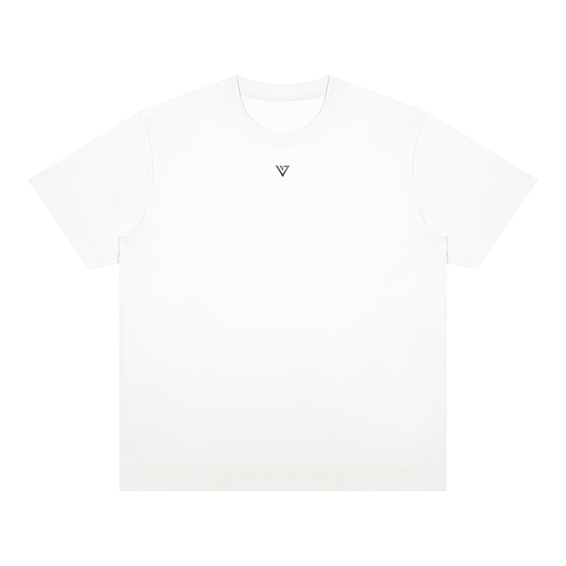 Cobalt Heavyweight T-Shirt — White — Front