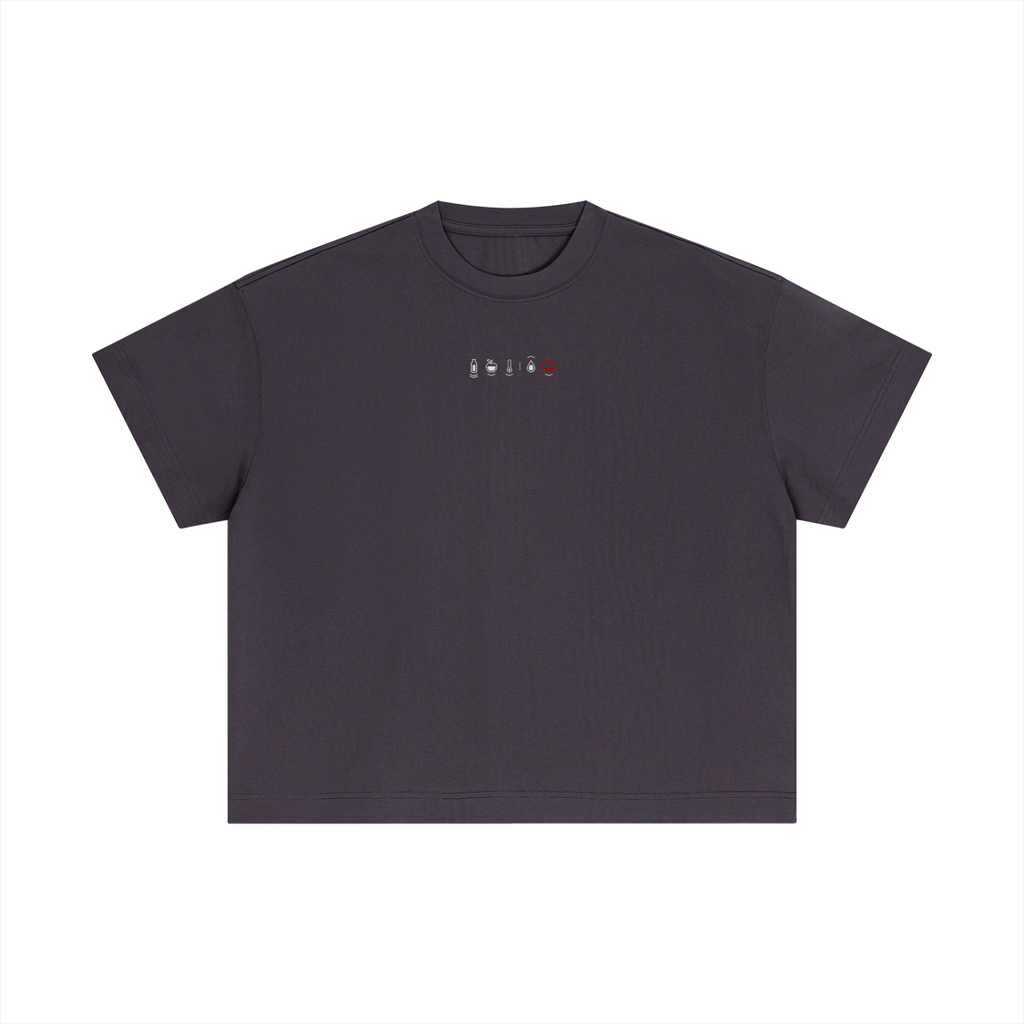 Health Bar Red Cotton T-Shirt