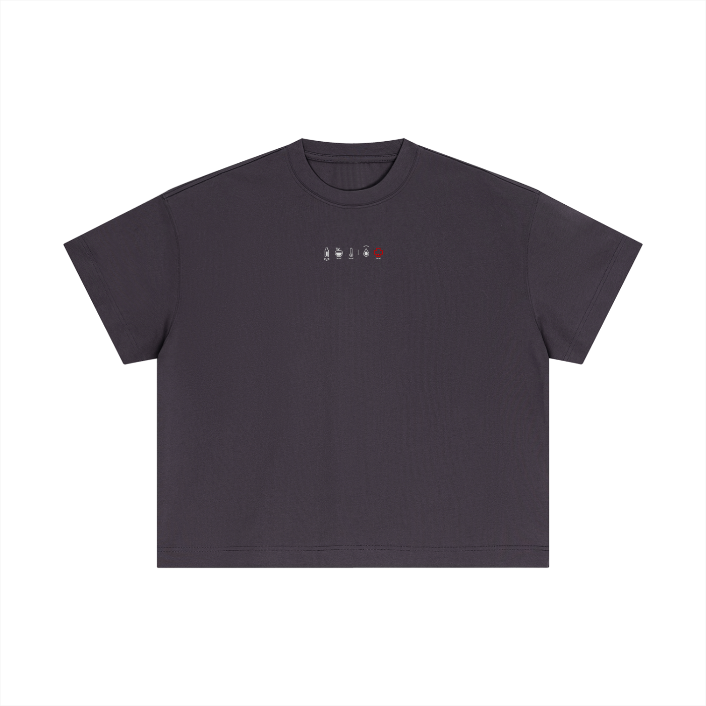Health Bar Red Cotton T-Shirt