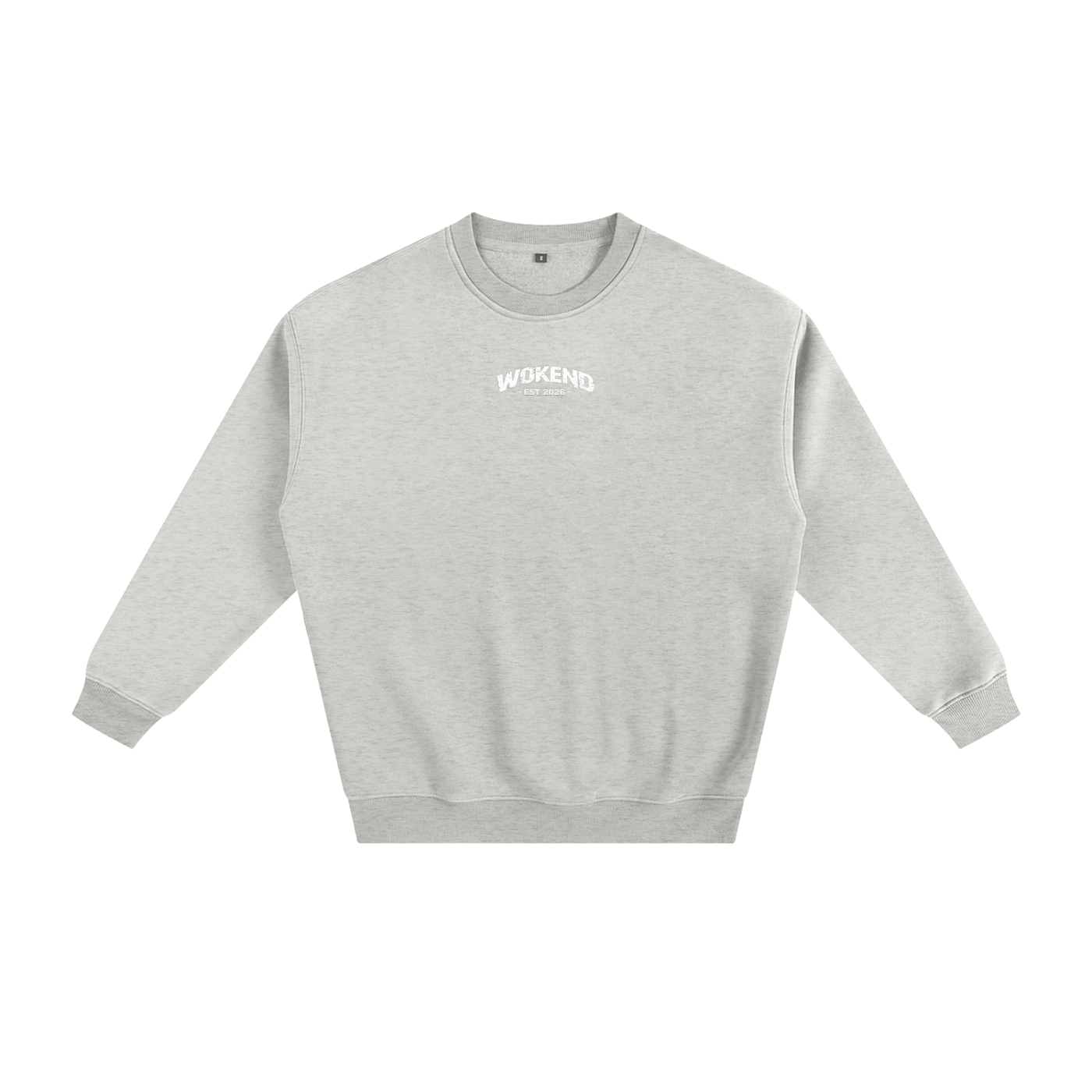 Wokend EST Sweatshirt - Oversized Fleeced