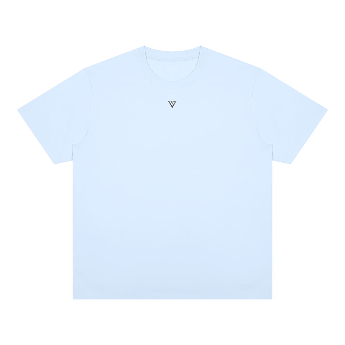 Cobalt Heavyweight T-Shirt — Sky Blue — Front