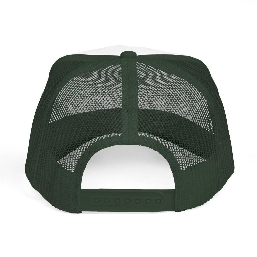 WOKEND cloud logo Trucker Cap | embroidered trucker hat, mesh back