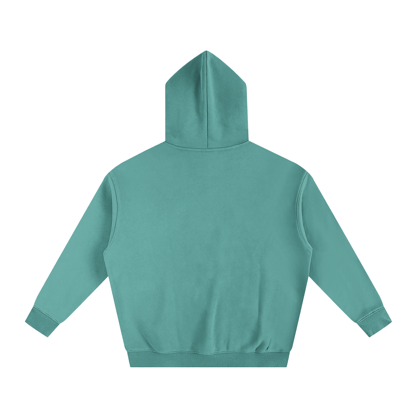 Health Bar Red Oversize Fleeced Hoodie