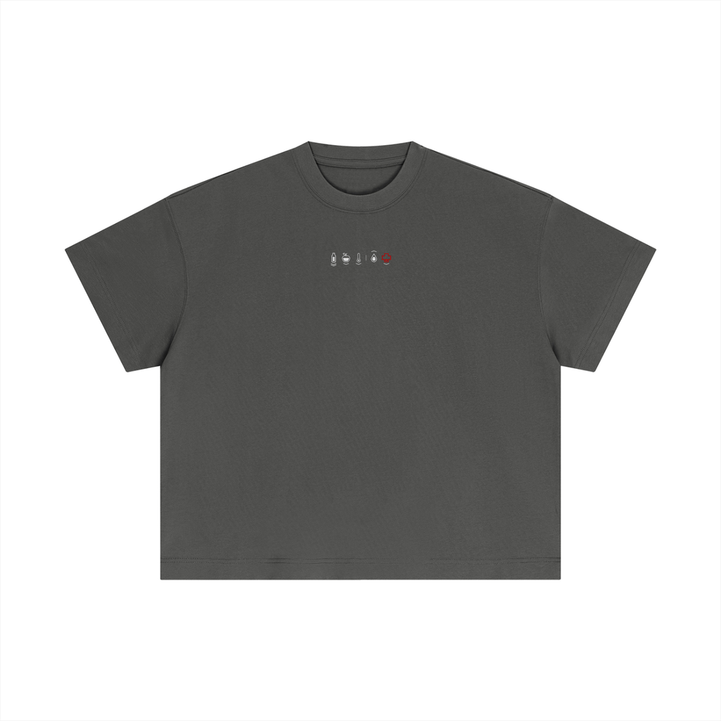 Health Bar Red Cotton T-Shirt