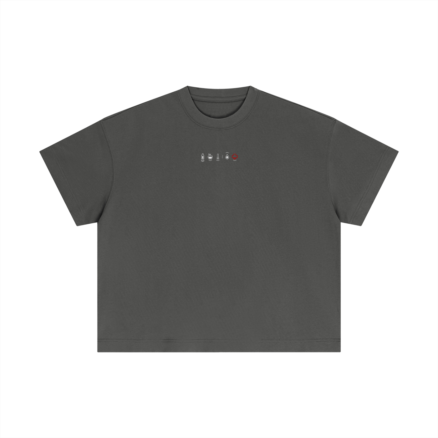 Health Bar Red Cotton T-Shirt