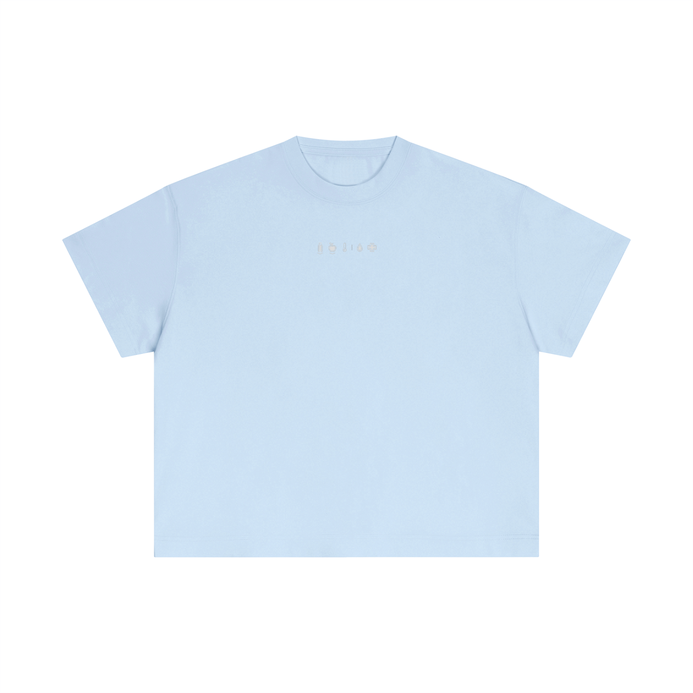 Health Bar White Cotton T-Shirt