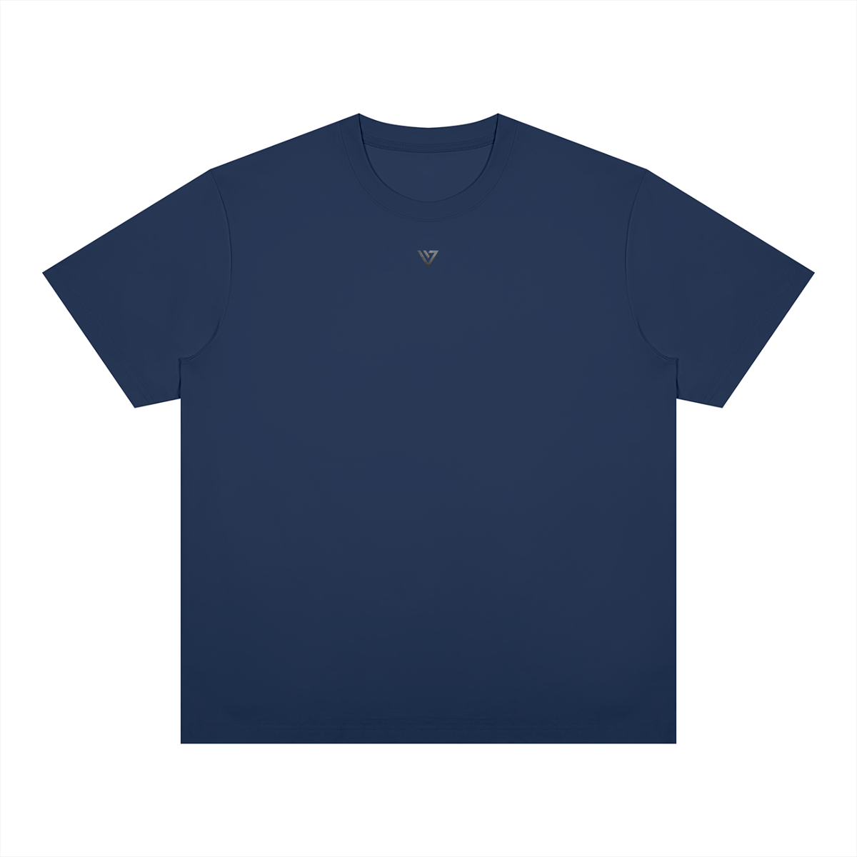 Cobalt Heavyweight T-Shirt — Navy Blue — Front
