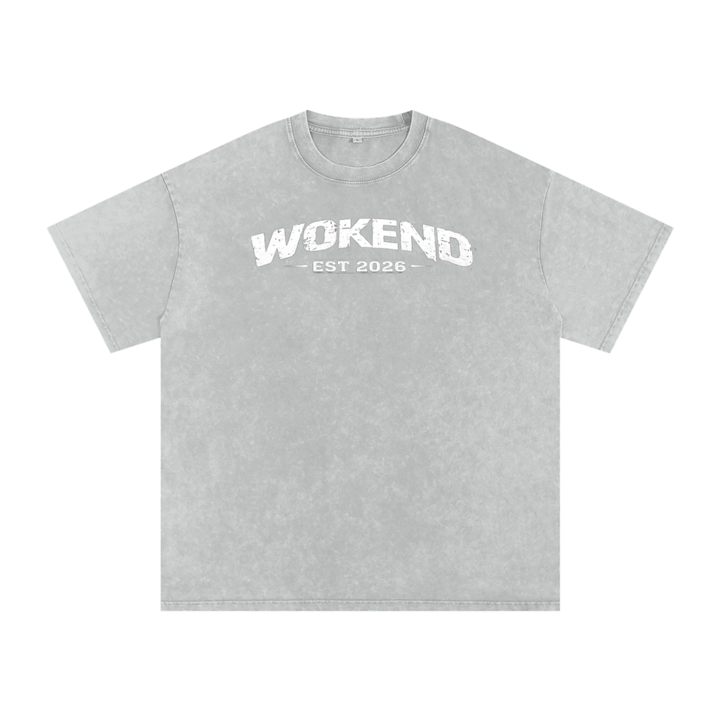 WKND EST Oversized Cotton T-Shirt