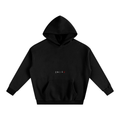 Health Bar Red Oversize Fleeced Hoodie