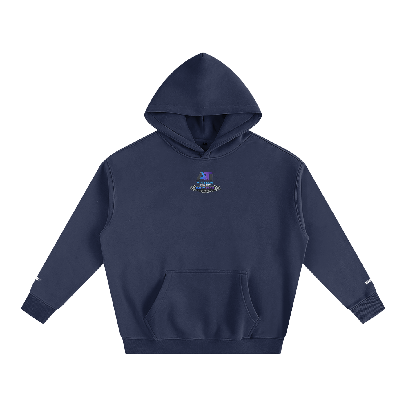 WOKEND X ATI RALLY Oversize Fleeced Hoodie