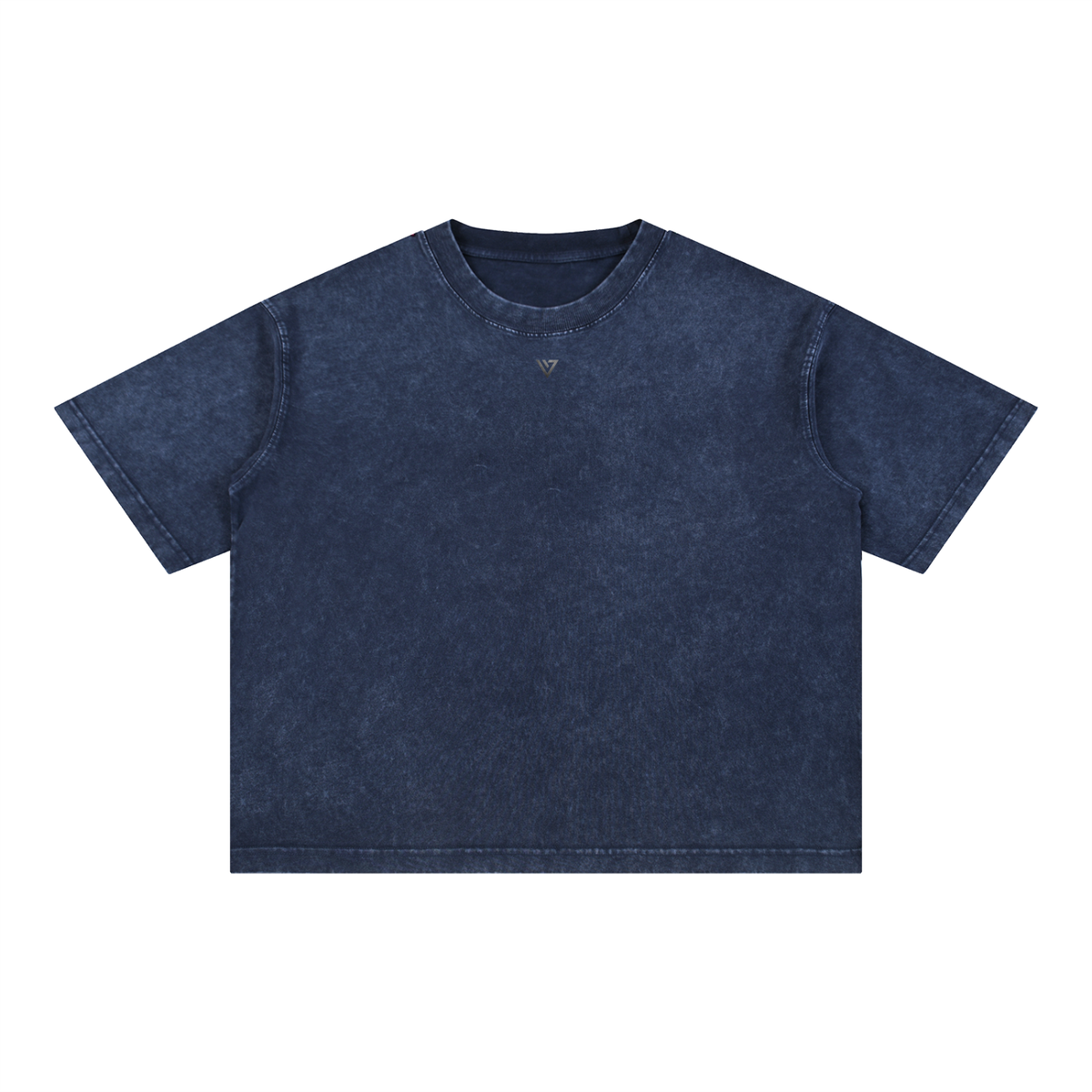 Cobalt Mineral Washed T-Shirt — Royal Blue — Front