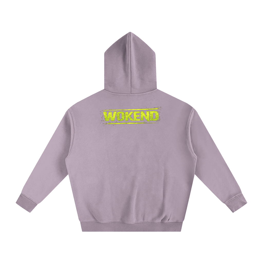 wknd front / Wokend back Green  - Oversized