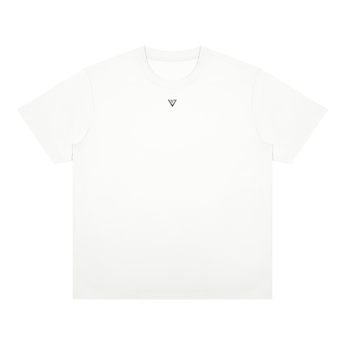 Gold Heavyweight T-Shirt — White — Front