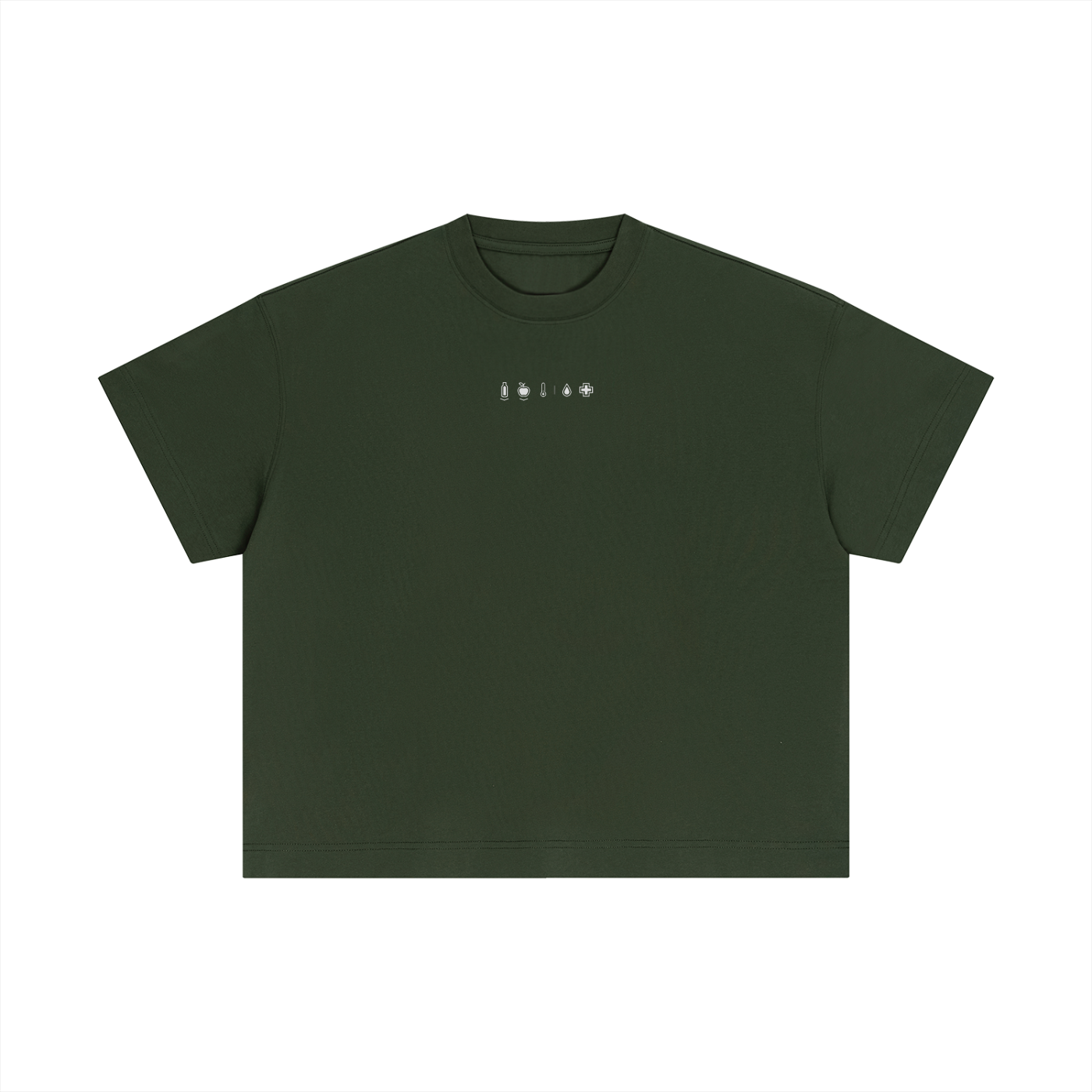 Health Bar White Cotton T-Shirt