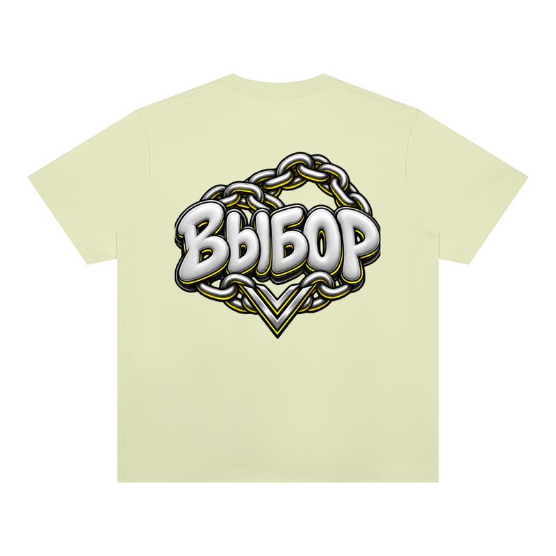 Gold Heavyweight T-Shirt — Bean Green — Back