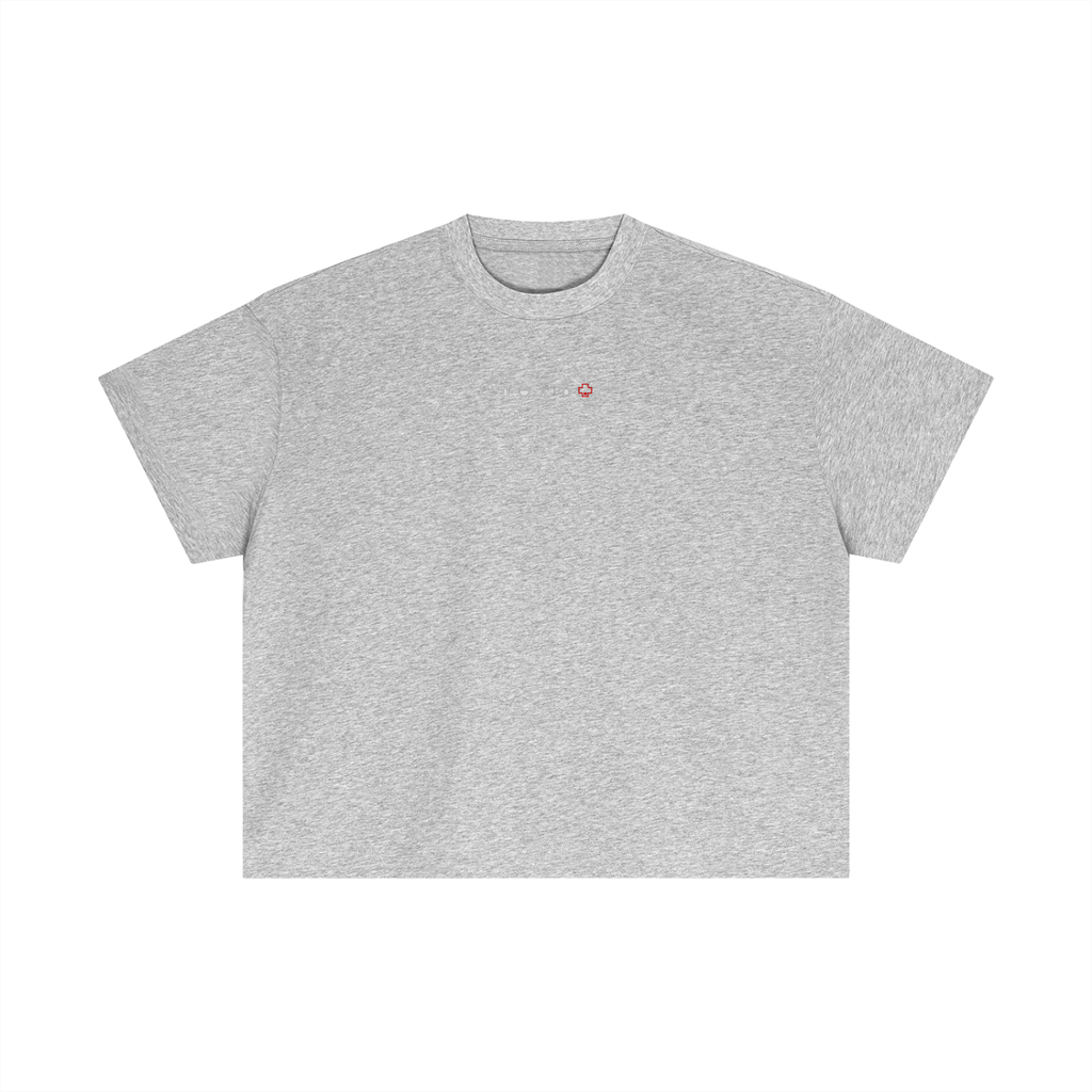 Health Bar Red Cotton T-Shirt
